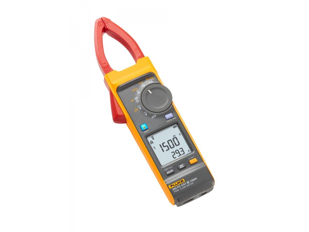 393 CAT III 1500 V True-rms Clamp Meter with iFlex | FLUKE-393 FC/E Resim