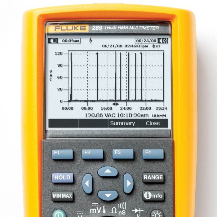 True RMS TrendCapture ile Endüstriyel Günlük Multimetre | FLUKE-289/EUR