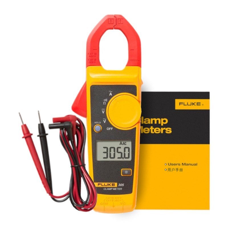 Fluke Dijital Ampermetre 1000A AC Clamp | FLUKE-305/EM ERTA