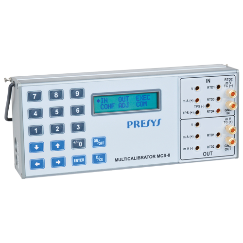 Presys Multifonksiyonel Proses Kalibratör | MCS-8 Resim